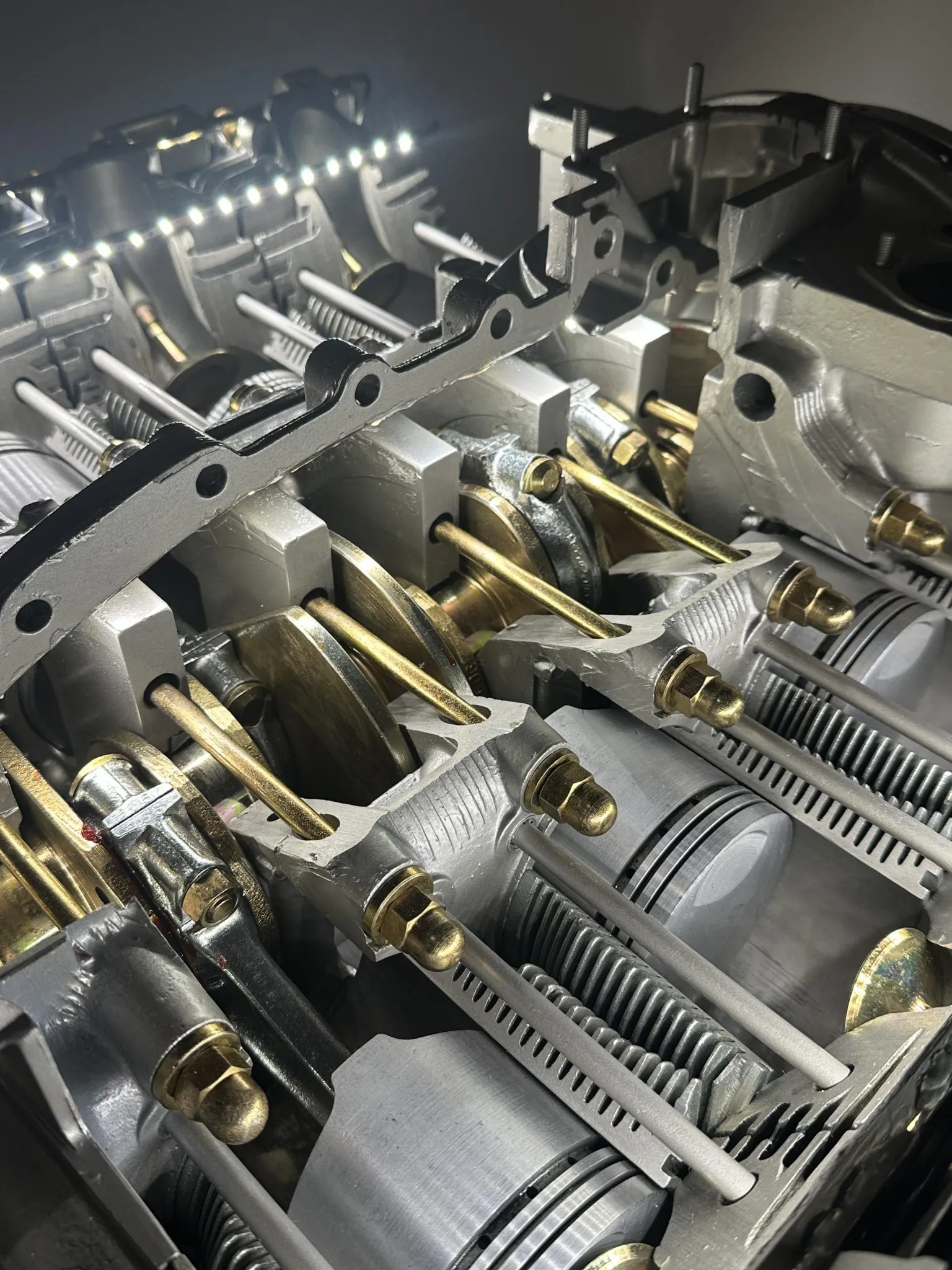 Porsche 911 Flat-Six Engine Kinetic Display - Image 6