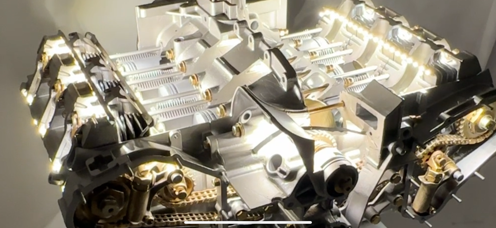 Porsche 911 Flat-Six Engine Kinetic Display - Image 26