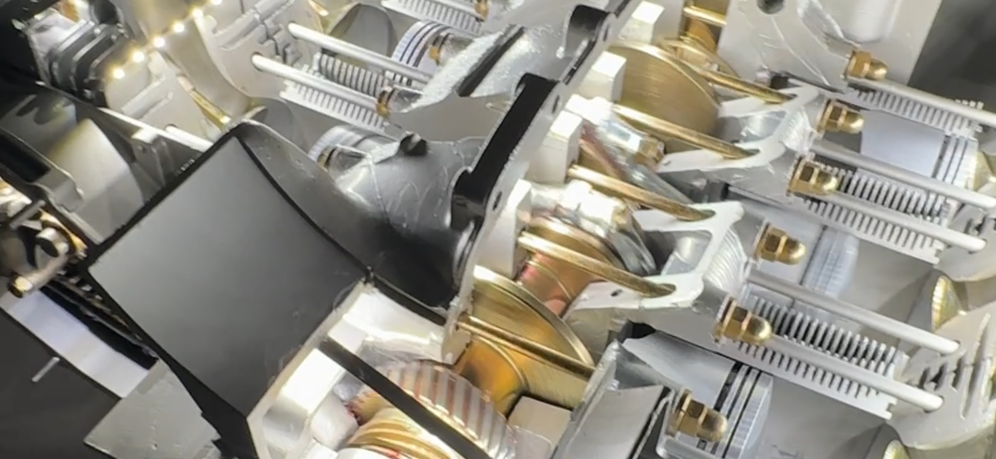 Porsche 911 Flat-Six Engine Kinetic Display - Image 24