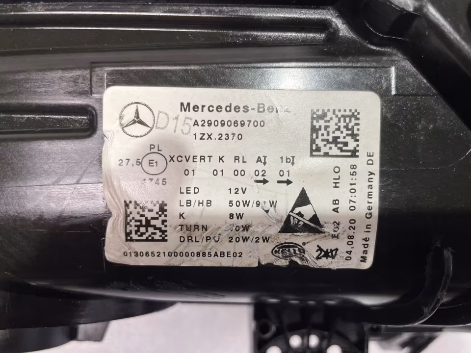 HEADLIGHTS MERCEDES AMG GT 4-DOOR MULTIBEAM LEFT RIGHT - Image 3