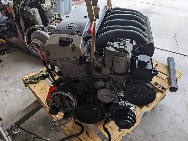 Used Mercedes-Benz OM606 Turbo Diesel Engine - Image 3