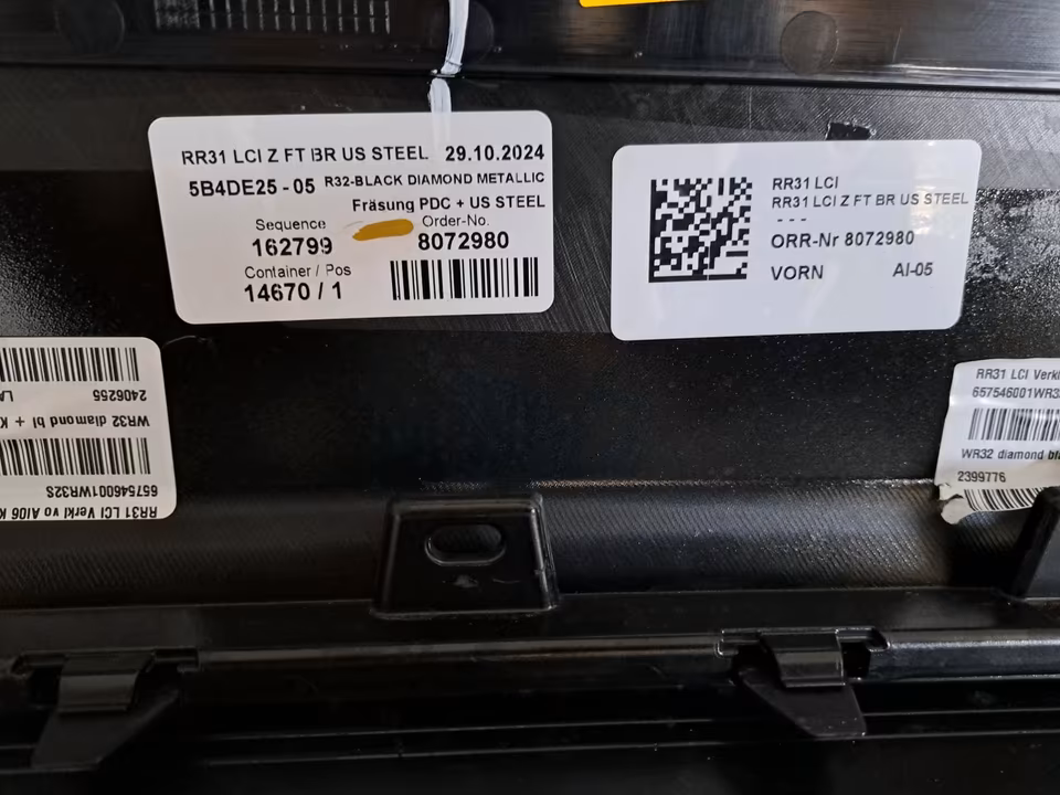 Genuine ROLLS-ROYCE CULLINAN Facelift Front Bumper Bumper - Image 3