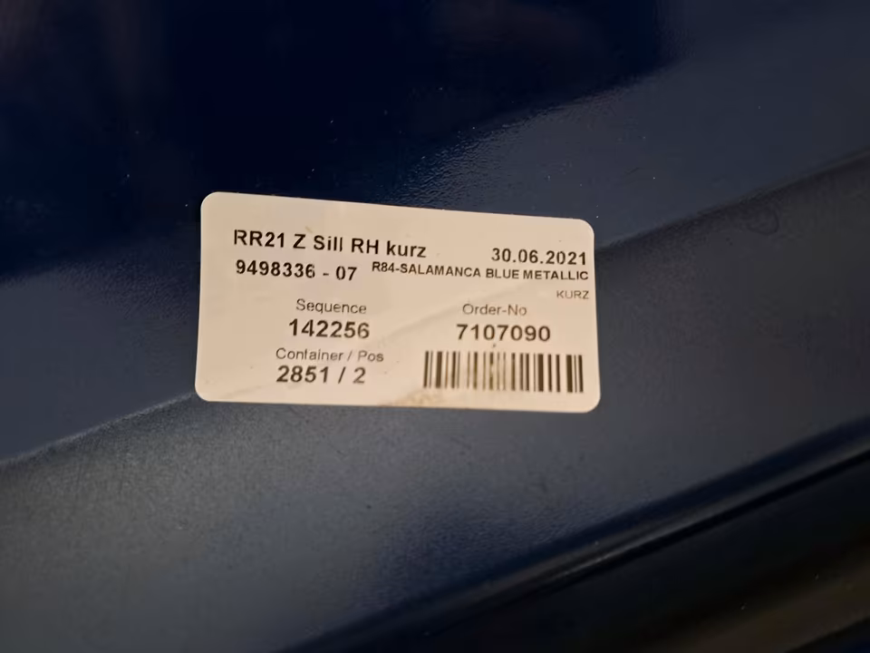 Original Rolls Royce Ghost RR21 Side Skirts Left Right Side - Image 5