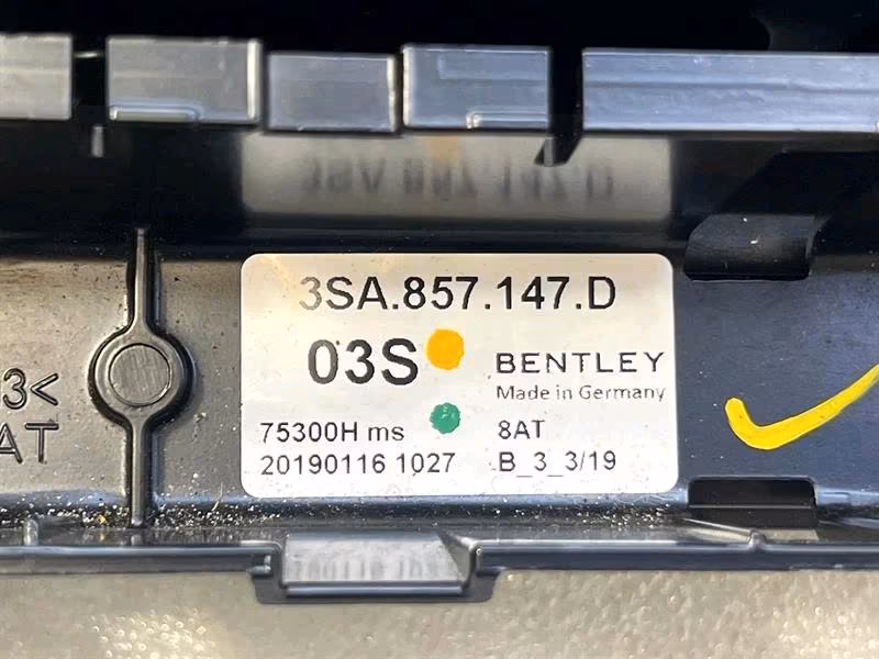 BENTLEY CONTINENTALGT GTC 18-24 3S 3SD MMI Navi Monitor - Image 3