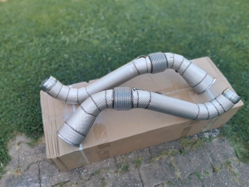 Cat Replacement Pipes McLaren 570 570S Sport Exhaust Exhaust Stainless Steel - Image 5