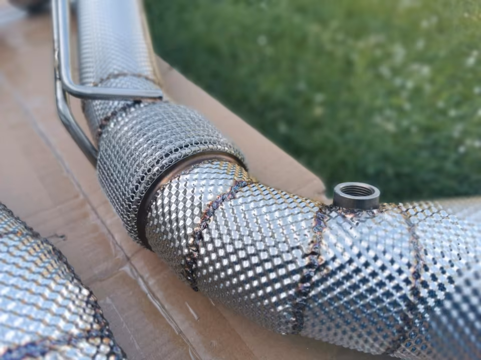 Cat Replacement Pipes McLaren 570 570S Sport Exhaust Exhaust Stainless Steel - Image 6