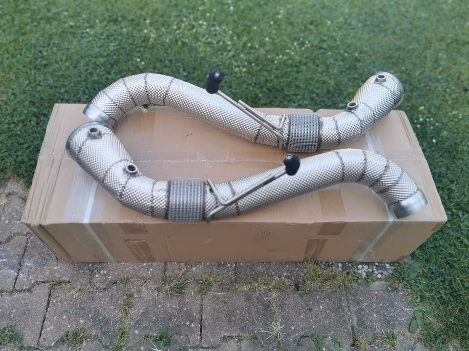 Cat Replacement Pipes McLaren 570 570S Sport Exhaust Exhaust Stainless Steel - Image 9