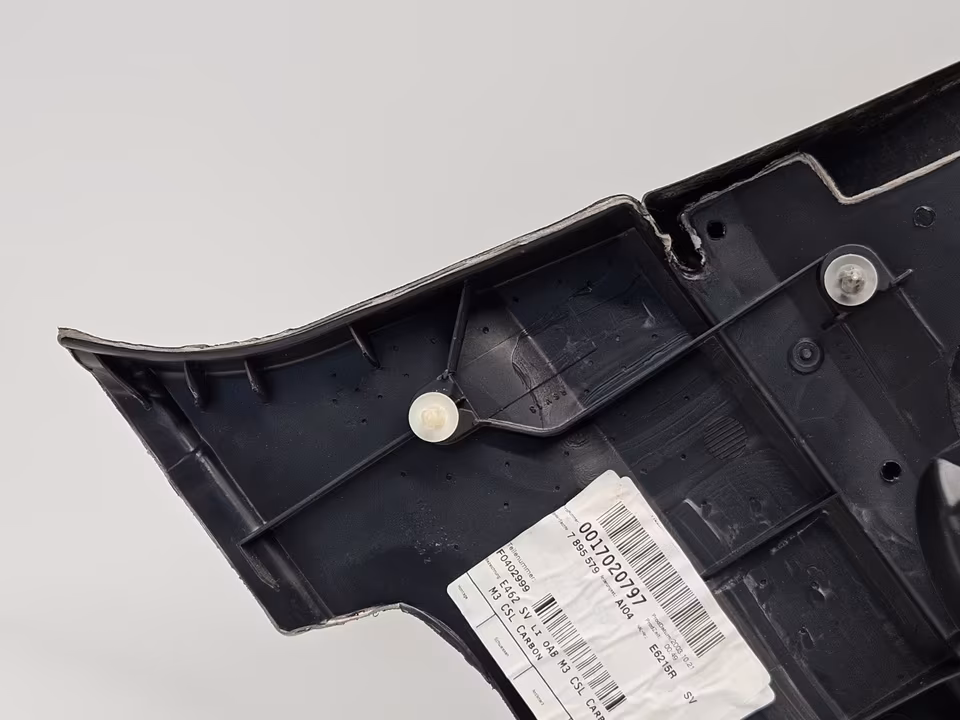 BMW E46 M3 CSL 51437895579 Door Trim LA CSL Carbon - Image 4