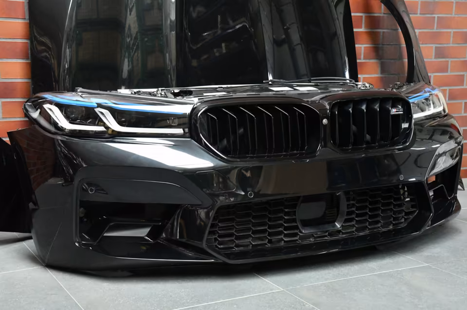 BMW M5 F90 LCI Front Package Bumper Bonnet Headlights 475 - Image 10