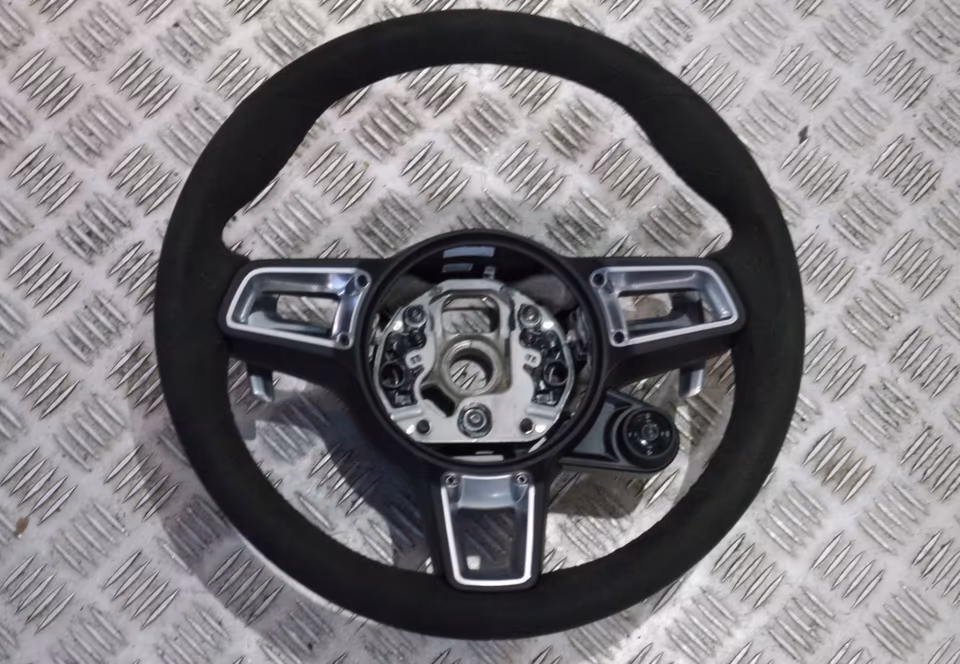 PORSCHE ALCANTARA STEERING WHEEL 991 982 MACAN CAYENNE