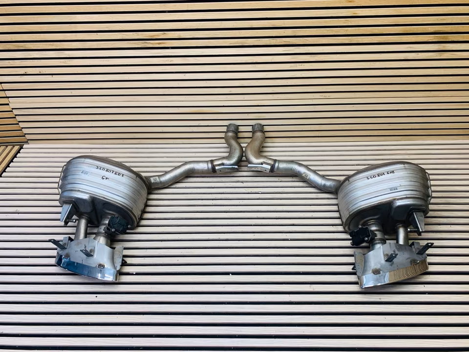 Bentley Continental GT Exhaust System Exhaust Tailpipes 3SD807607 - Image 6