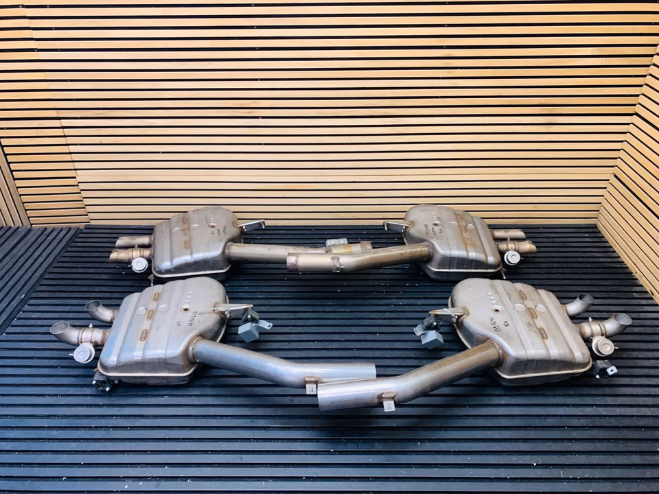 Rolls Royce Wraith Exhaust System Left Right 7591641 7591640