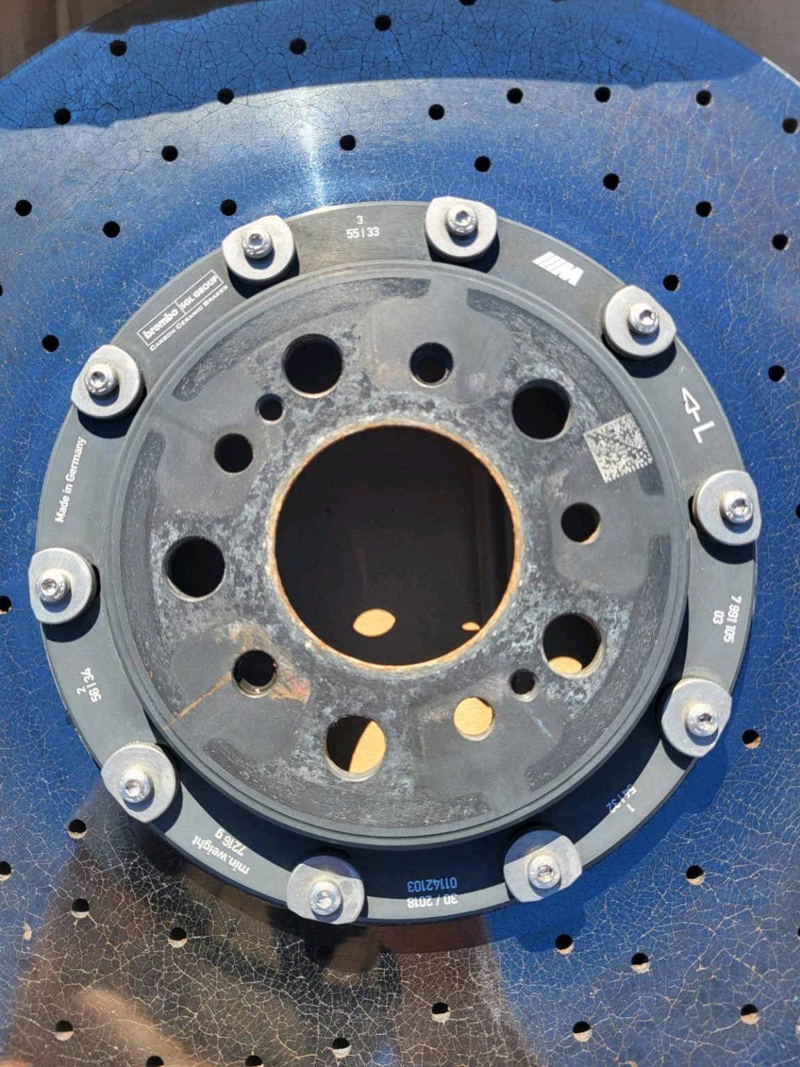 OEM BMW M Carbon Ceramic Brake Kit - Image 6