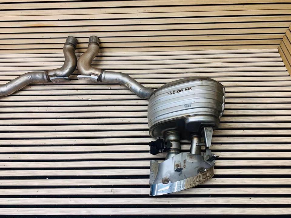 Bentley Continental GT Exhaust System Exhaust Tailpipes 3SD807607 - Image 9