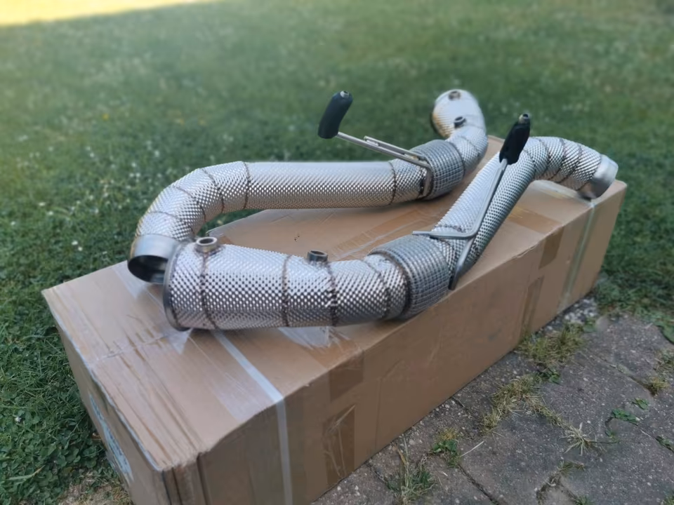 Cat Replacement Pipes McLaren 570 570S Sport Exhaust Exhaust Stainless Steel - Image 8