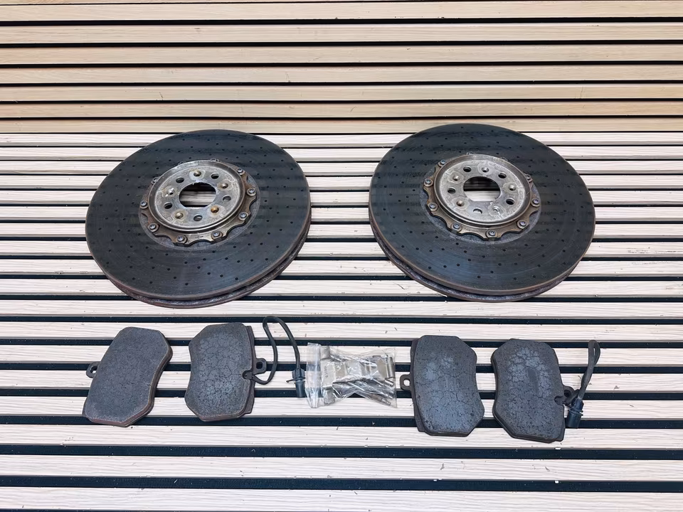 Front Brake Disc Ceramic Bentley GT GTC 3W0615301T 3W0615302J