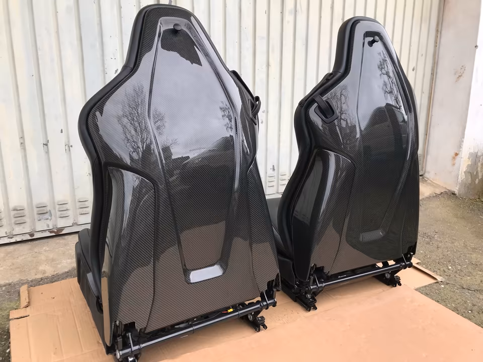 McLaren 675LT 650S Seats Driver's Seat Passenger Seat Carbon Leather - Image 6