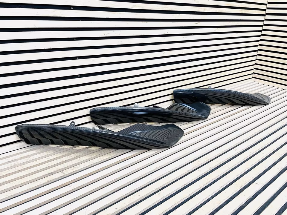 McLaren 570s Carbon Splitter Front Bumper 13A5285CP.01 - Image 8