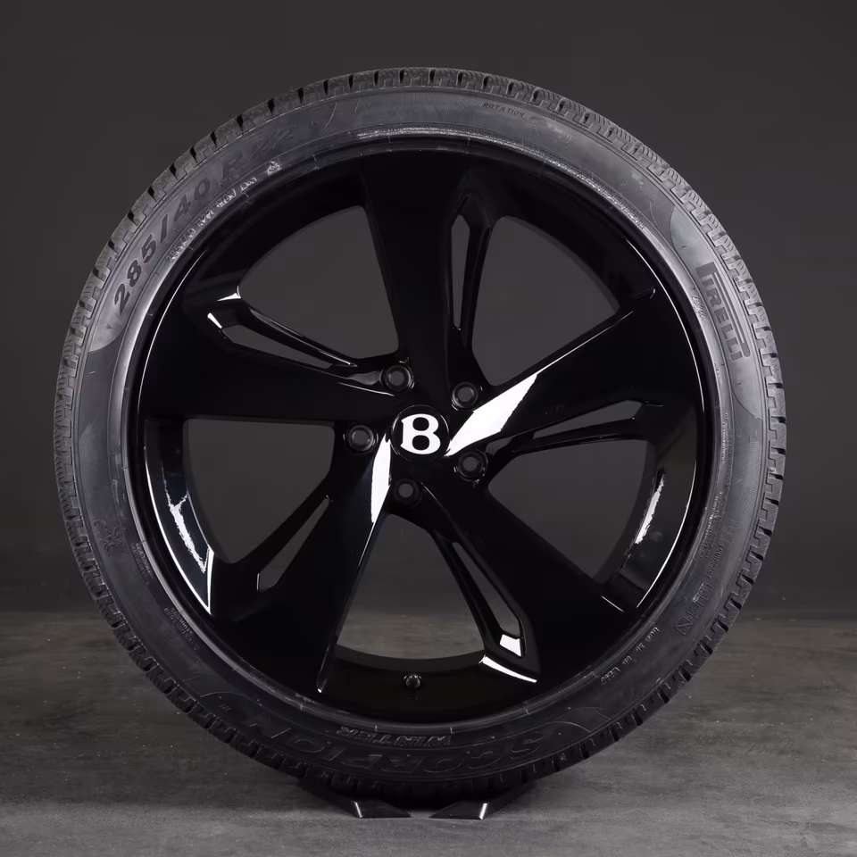 Original 22 Inch Winter Wheels Bentley Bentayga 4V 36A601025D Rim - Image 5