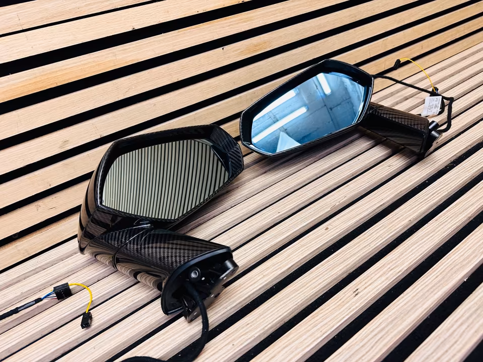Lamborghini Aventador Exterior Mirrors Carbon Right Left