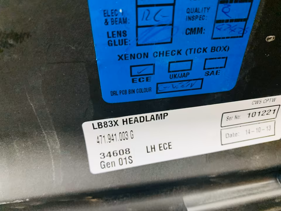 Lamborghini Aventador Headlights Left Right 471941003G 004G - Image 5