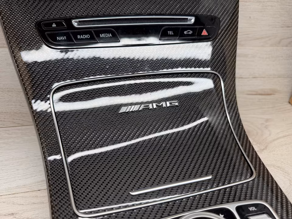 MERCEDES AMG Center Console Carbon W205 C63 GLC63 - Image 5