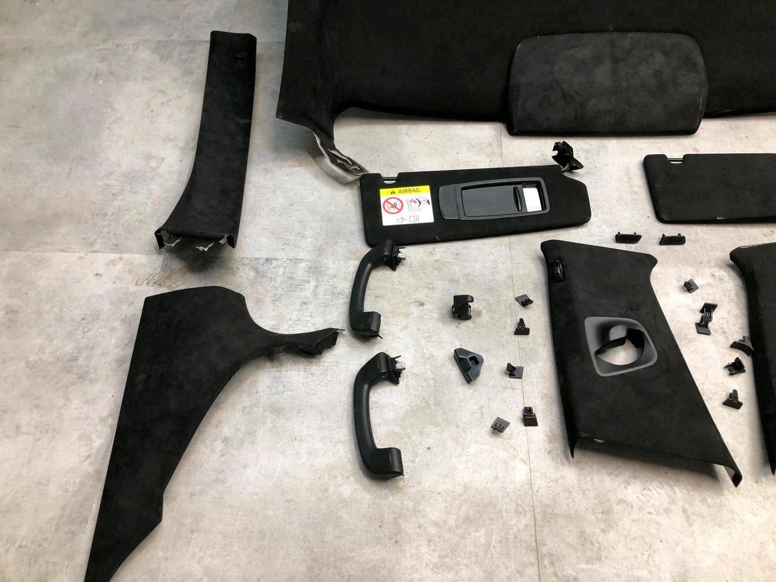 BMW G30 / M5 F90 Individual Alcantara headliner - Image 9