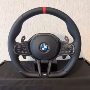 NEW BMW M Performance Steering Wheel Genuine Leather & Real Carbon
