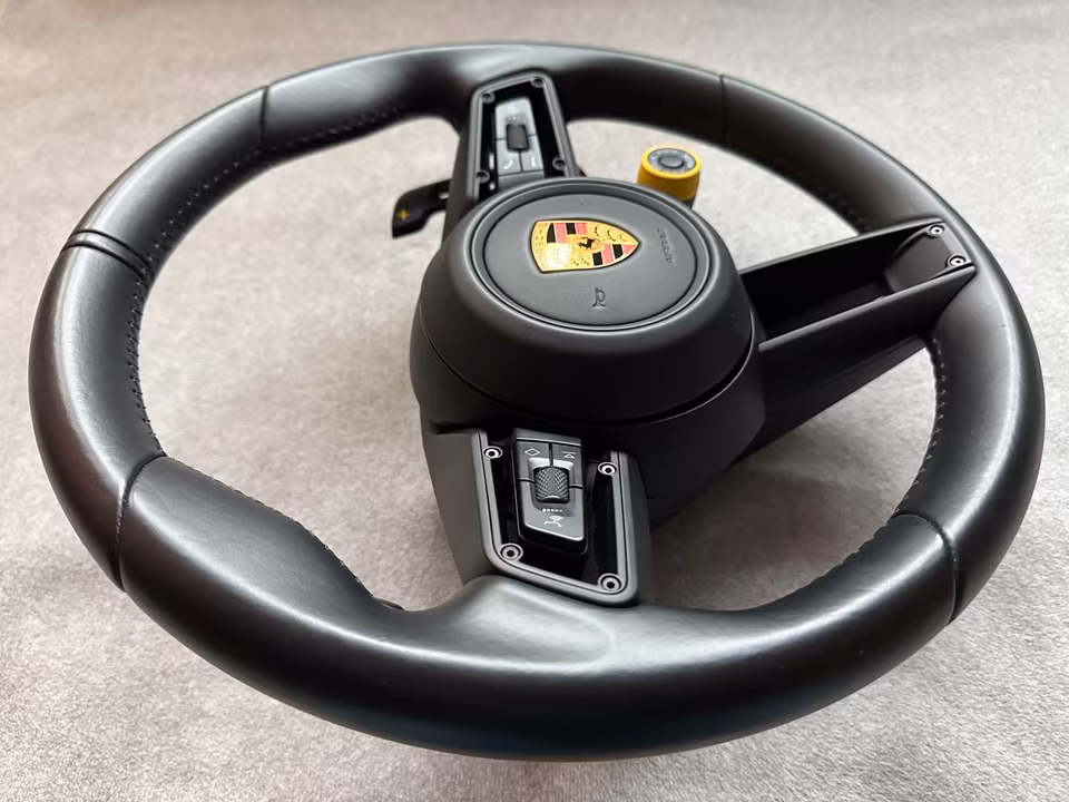 PORSCHE 992 GT3 Sport Steering Wheel 36cm Weissach Design RS Shift Paddle12 - Image 2