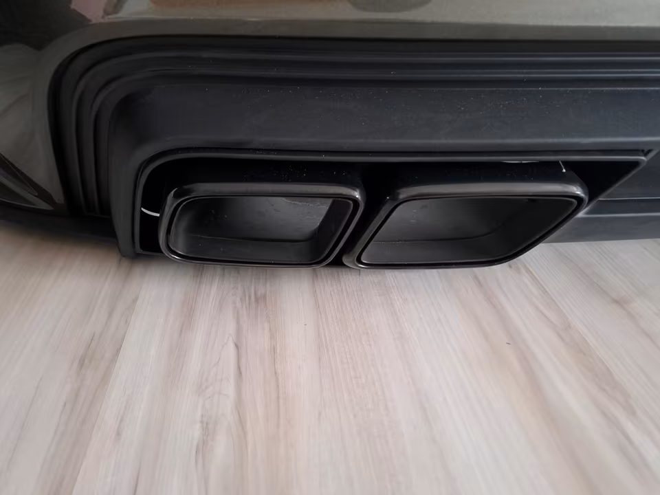 Porsche 911 992 TURBO S Rear Bumper Exhaust Trims - Image 3