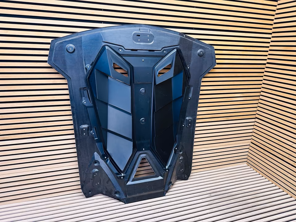 Lamborghini Aventador Roadster engine cover carbon tailgate - Image 6