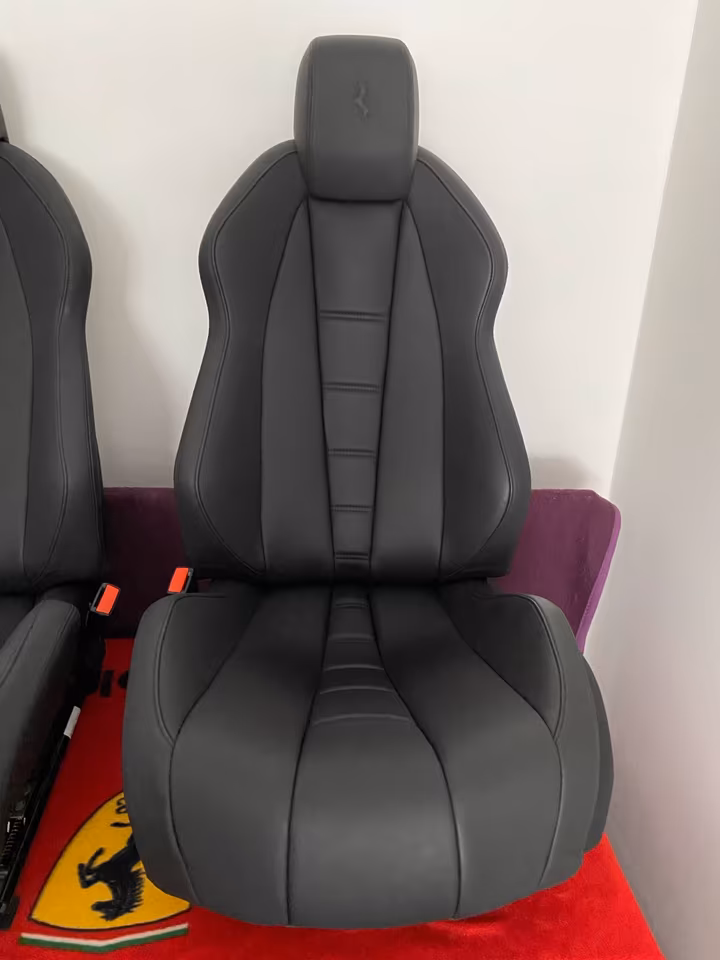 Ferrari 458 Full Leather Electric Seats (Black) - Image 4