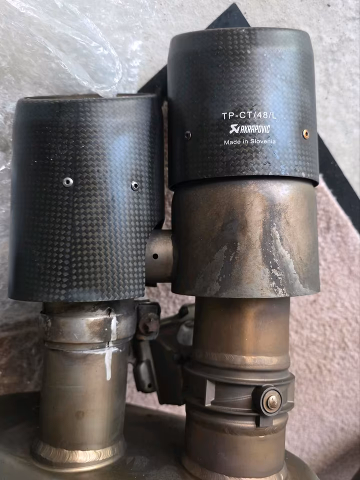 Akrapovic SAGA Titanium Carbon Porsche Panamera Turbo GTS Hybr. ECE - Image 16