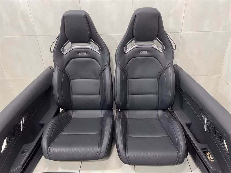 MERCEDES GTR C190 R190 AMG GTR GTC Seat Sitz RECARO LEATHER - Image 2