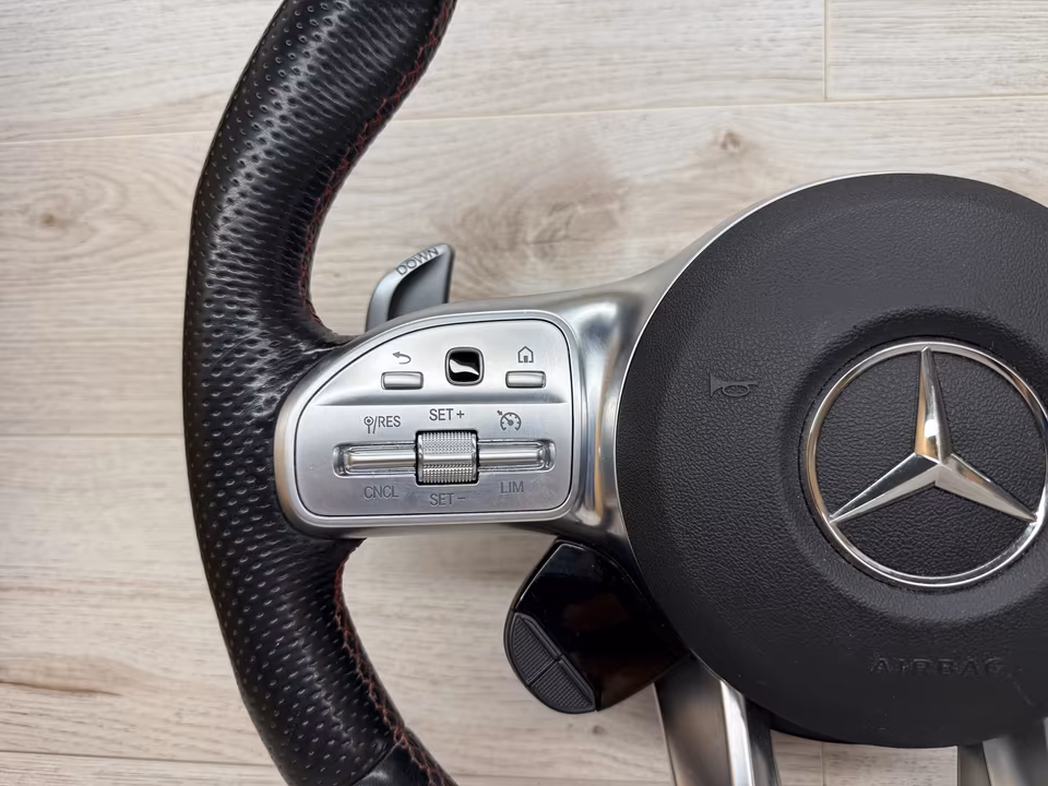 MERCEDES AMG Steering Wheel Alcantara C63 E63 S63 G63 GLE GT - Image 5