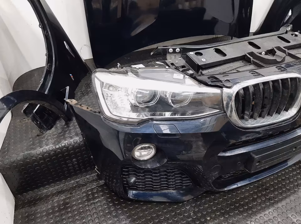 BMW X3 F25 LCI Front Package Bumper Bonnet Radiator Fenders - Image 7