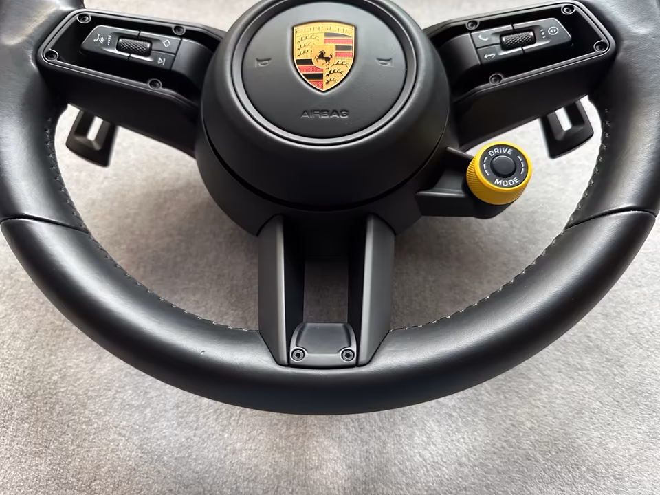 PORSCHE 992 GT3 Sport Steering Wheel 36cm Weissach Design RS Shift Paddle12 - Image 5