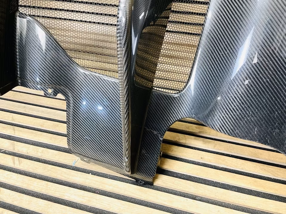 McLaren 600LT diffuser carbon headlight sill splitter - Image 11