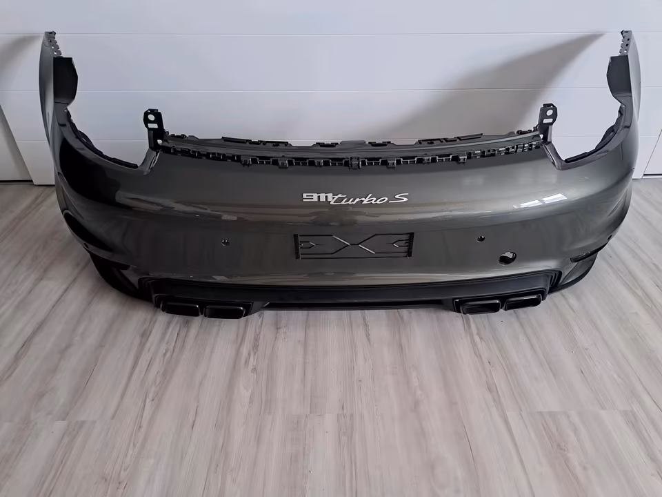 Porsche 911 992 TURBO S Rear Bumper Exhaust Trims - Image 10