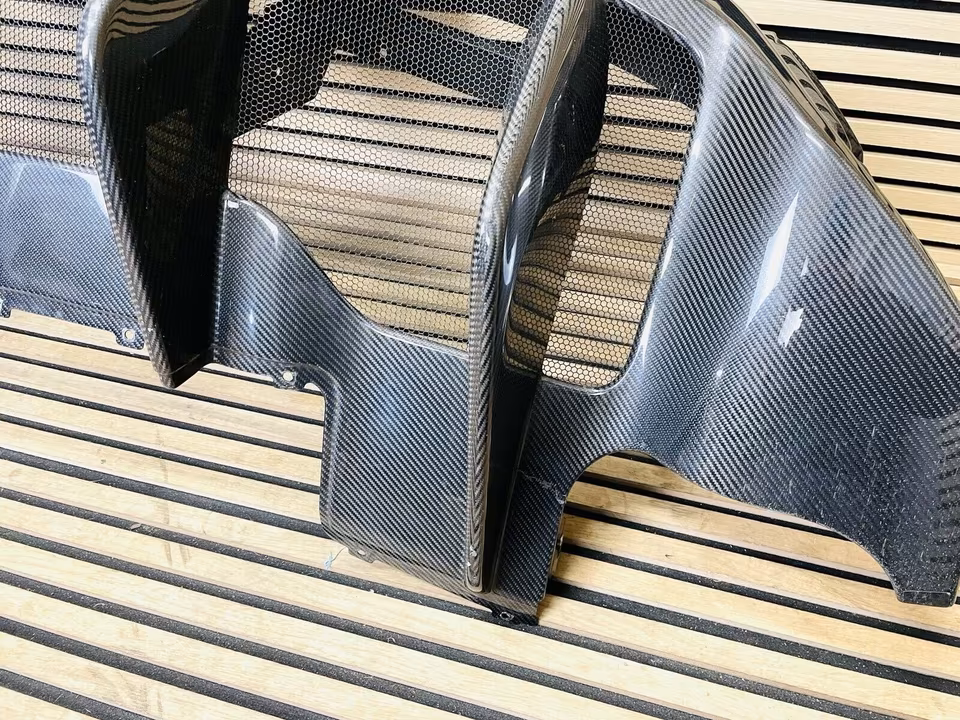 McLaren 600LT diffuser carbon headlight sill splitter - Image 16