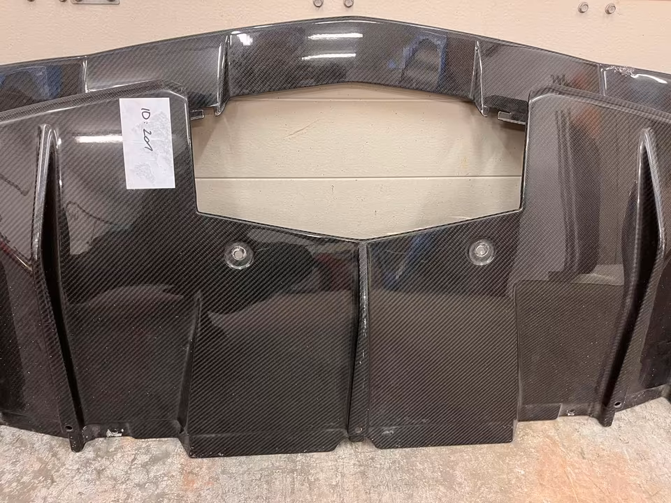 Lamborghini Aventador LP700 Bumper CARBON Diffuser 470807539C - Image 3