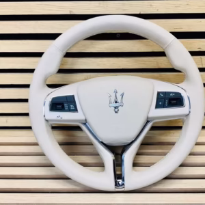 Maserati Quattroporte Ghibli Levante Steering Wheel Leather Beige