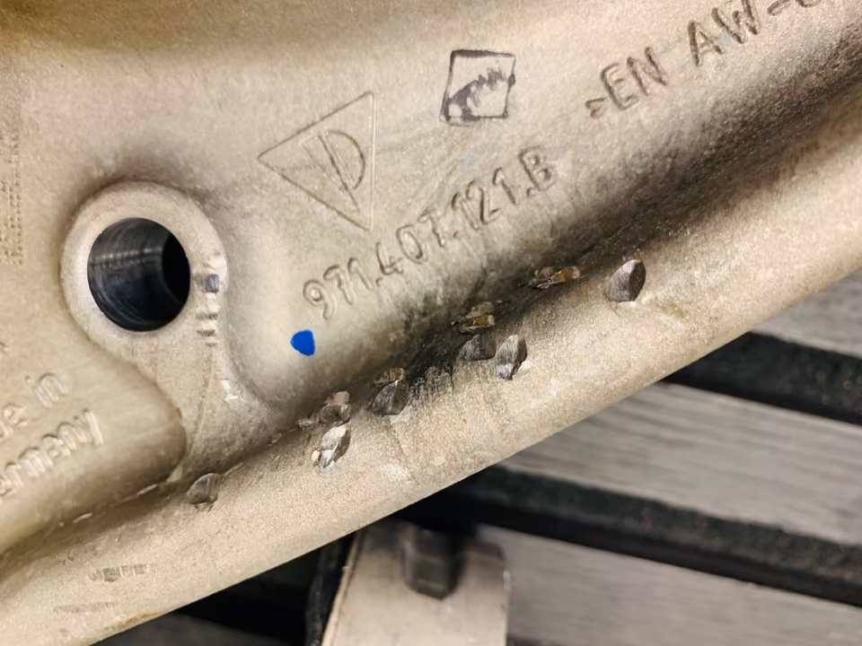 Bentley GT GTC Engine Mount Steering Knuckle Control Arm 971407246L - Image 15