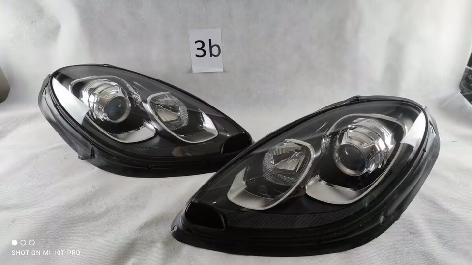 PORSCHE MACAN HEADLIGHTS LEFT RIGHT GLASS 95B - Image 12