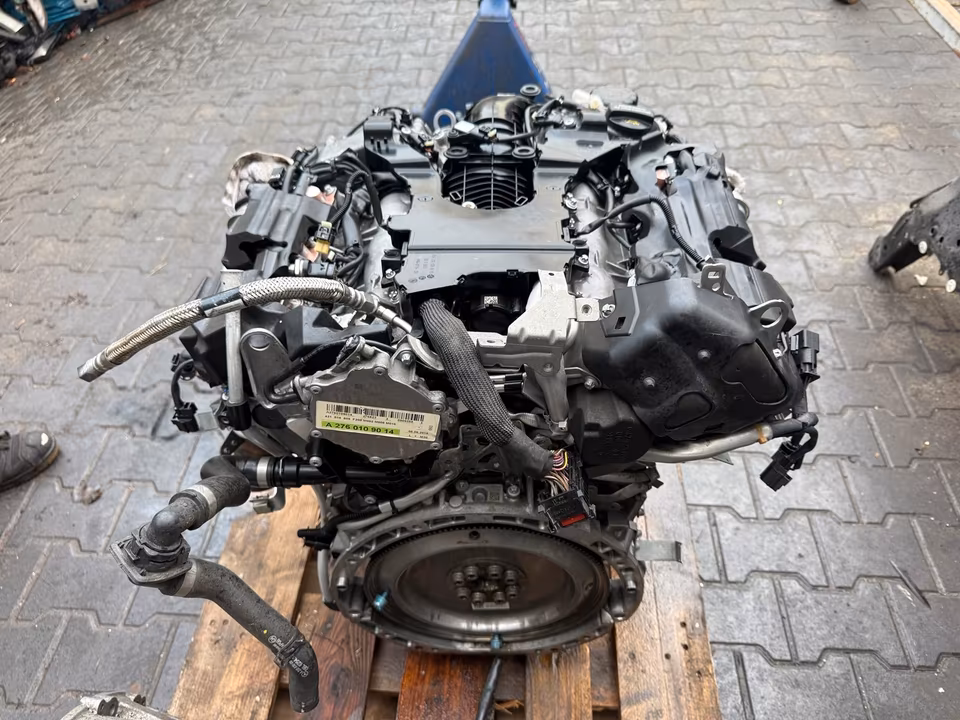 Mercedes C43 W205 complete engine M276.823 287KW/390hp 58tkm. - Image 4