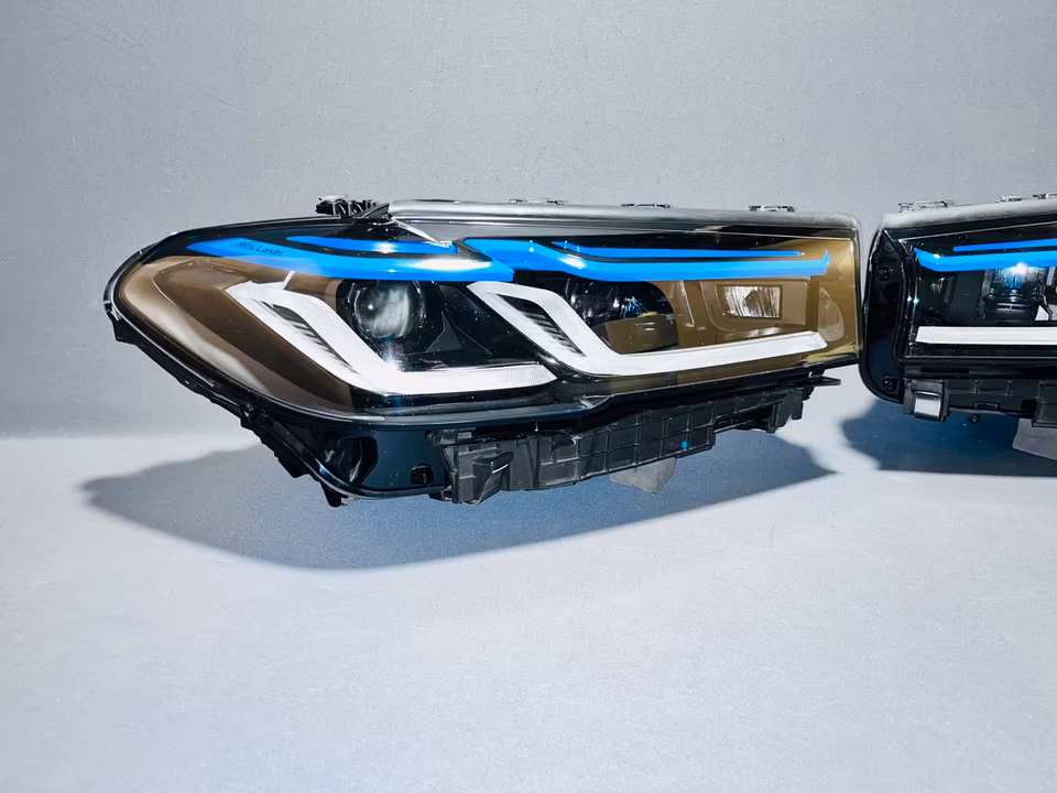 BMW 5 Series G30 G31 M5 F90 LCI Laser Headlight black shadow line - Image 7