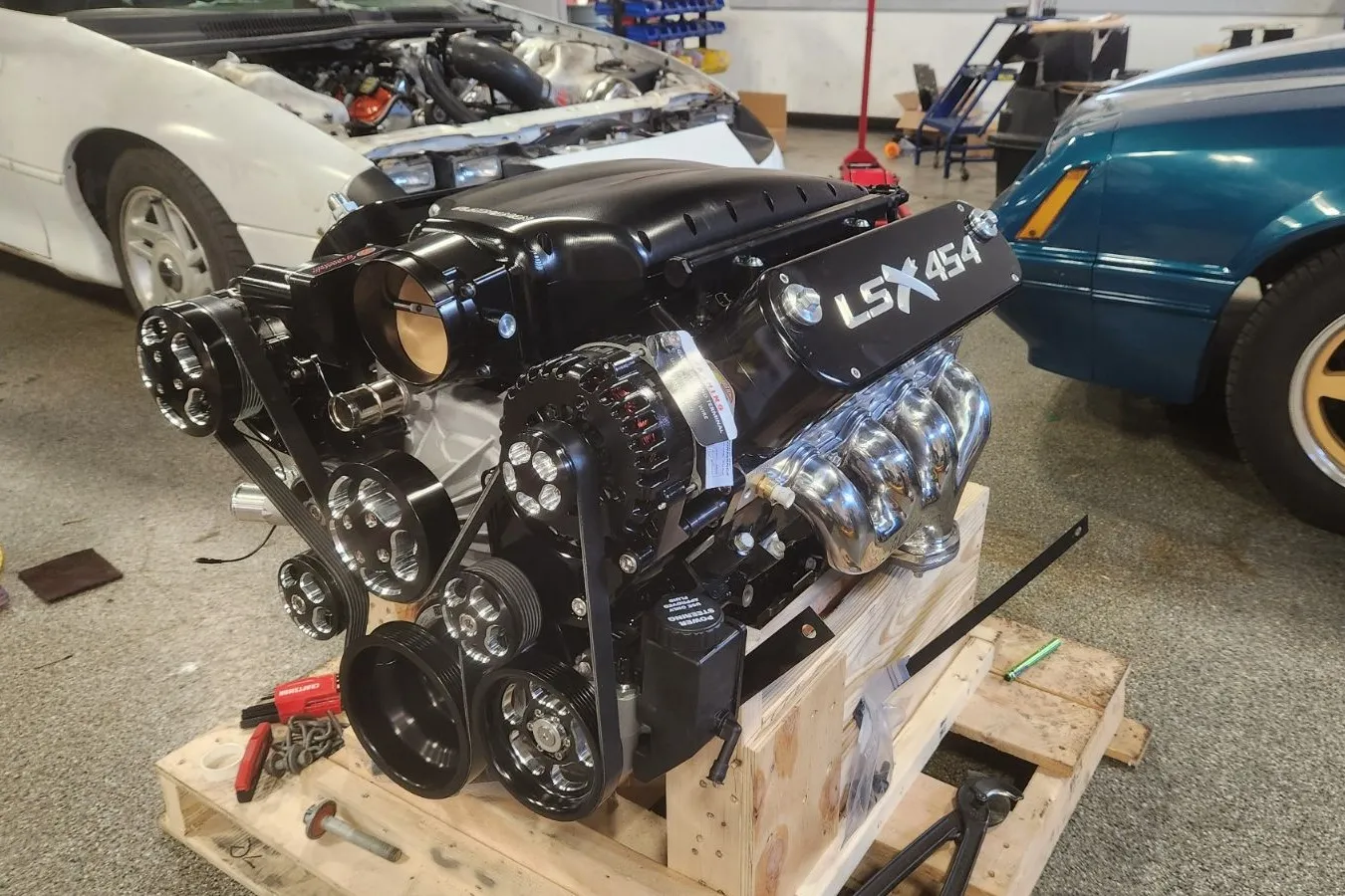 GM Performance 454ci LSX Long-Block V8 and 6L80E 6-Speed Automatic Transmission - Image 21