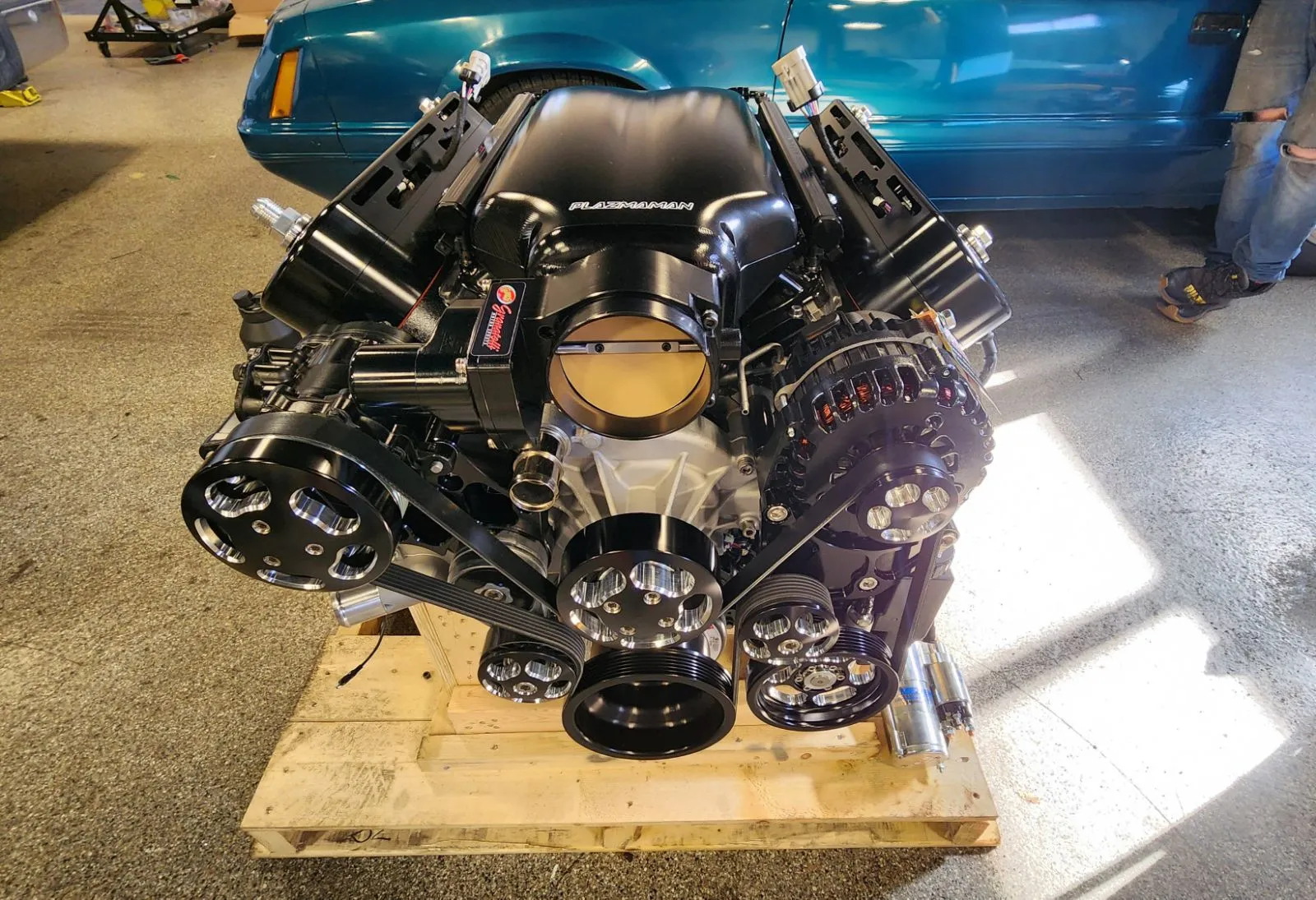 GM Performance 454ci LSX Long-Block V8 and 6L80E 6-Speed Automatic Transmission - Image 15