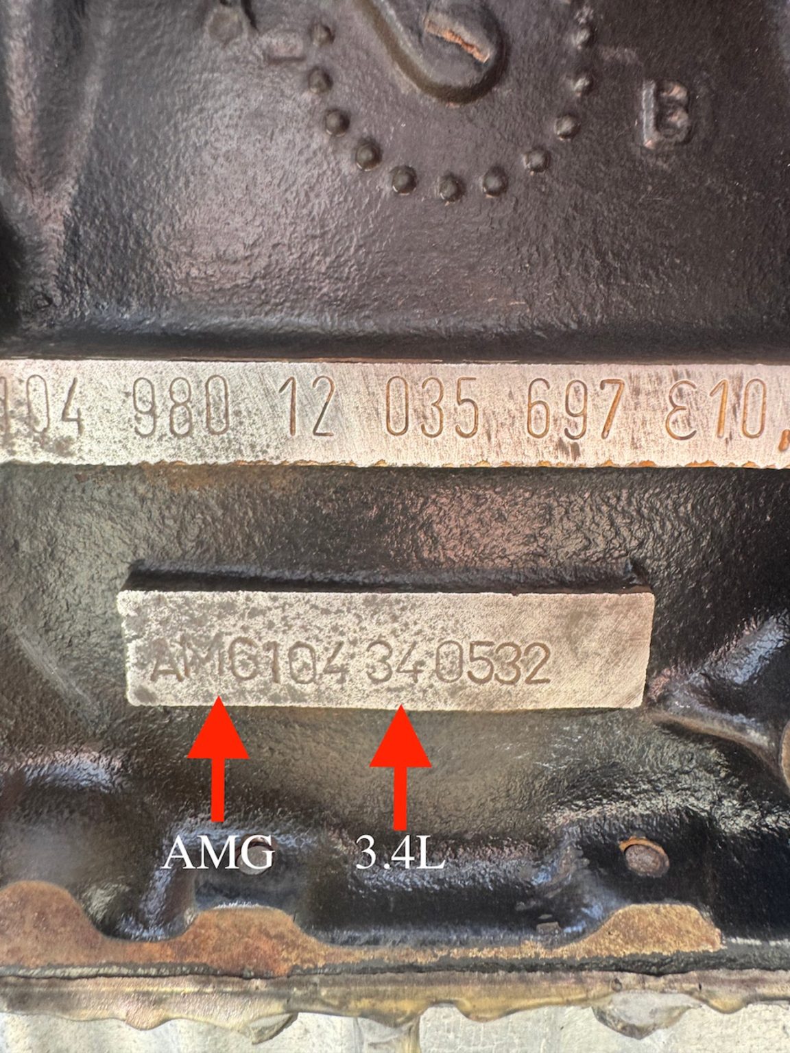 AMG M104 3.4-Liter 24v Engine - Image 15