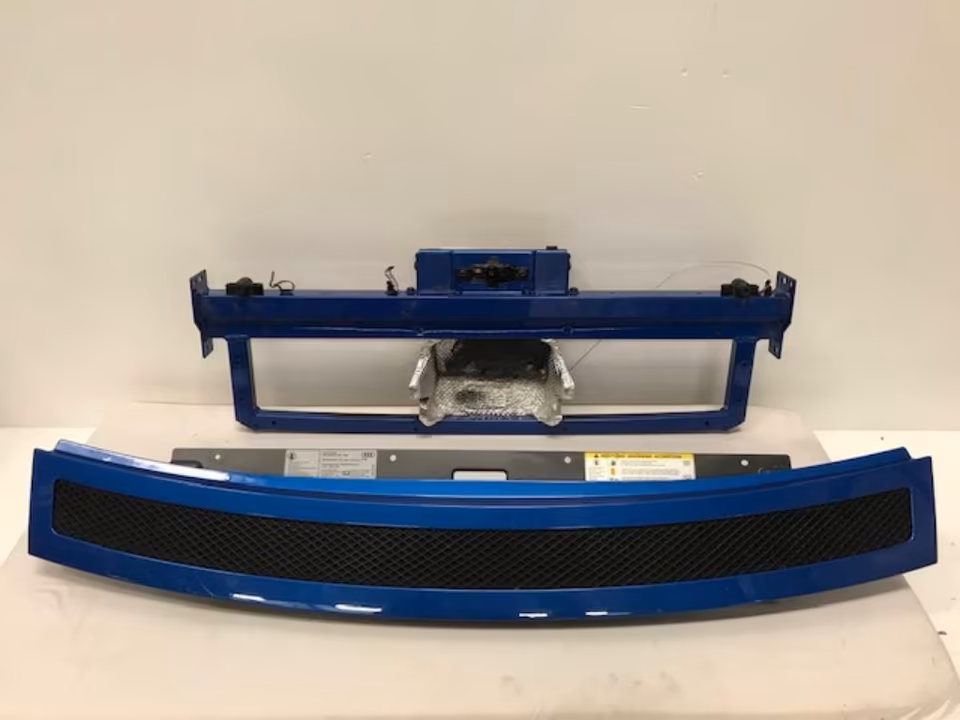 Rear parts complete R8 coupe 5.2 Fsi V10 year 2014 color blue - Image 14